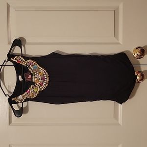3/$15 - Gemstone Detail Black Blouse